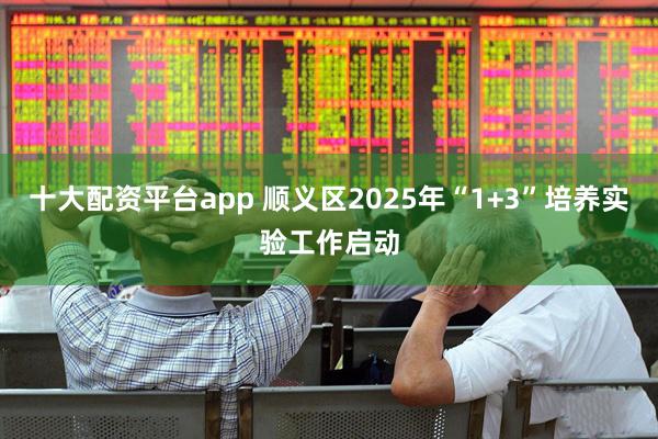 十大配资平台app 顺义区2025年“1+3”培养实验工作启动